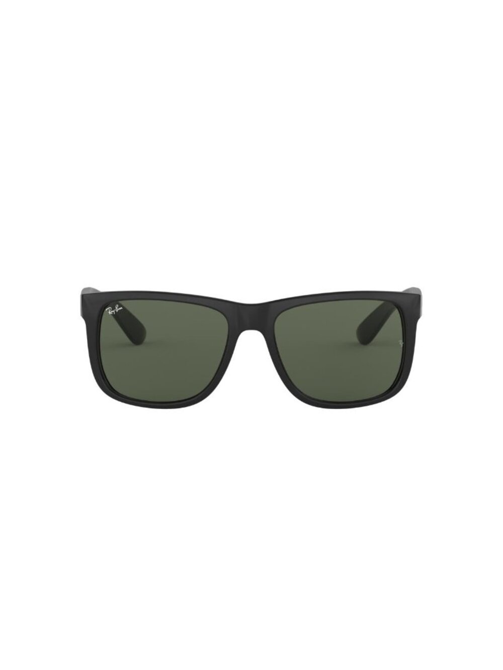 New Ray-Ban Men's Sunglasses Black Square Green Lens Injected Frame Ray Ban 601